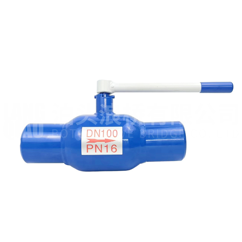 Handle welded ball valve