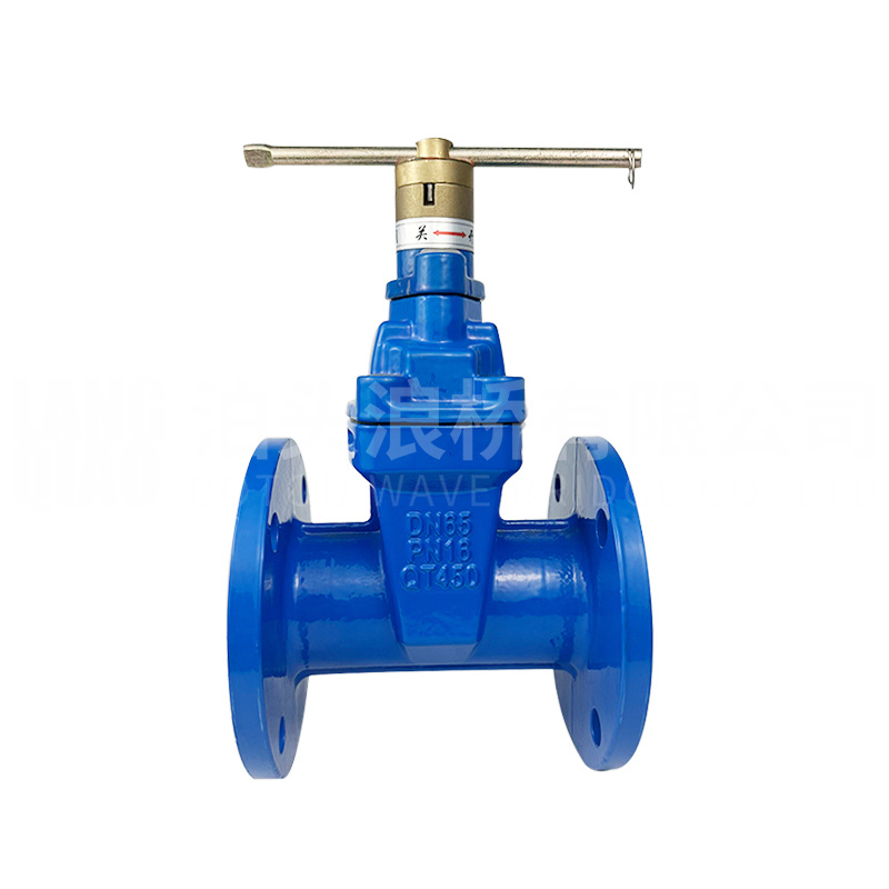 Magnetic lock gate valve