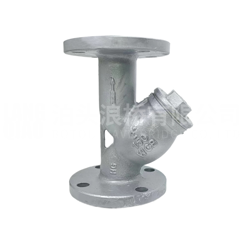 Cast steel filter