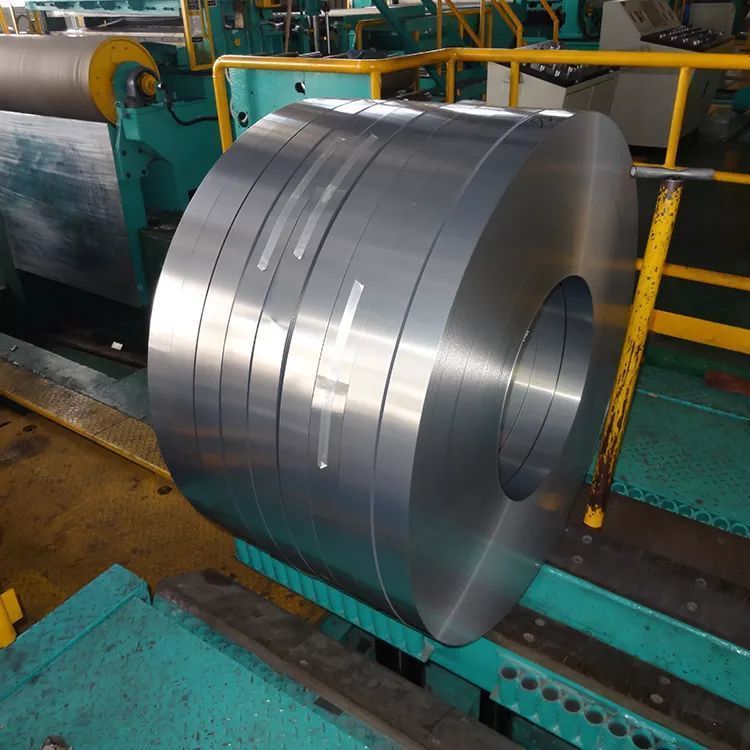 Oriented silicon steel coil