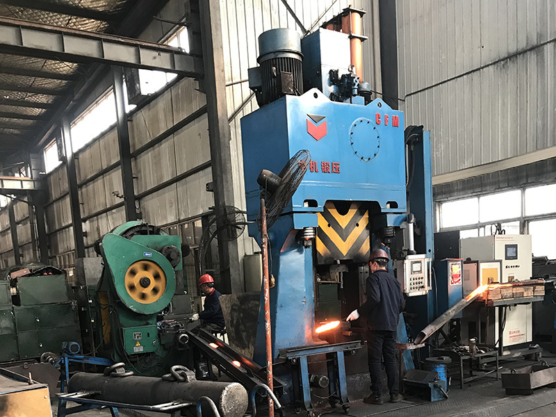 CNC fully hydraulic die forging hammer for rigging working in Shangdong