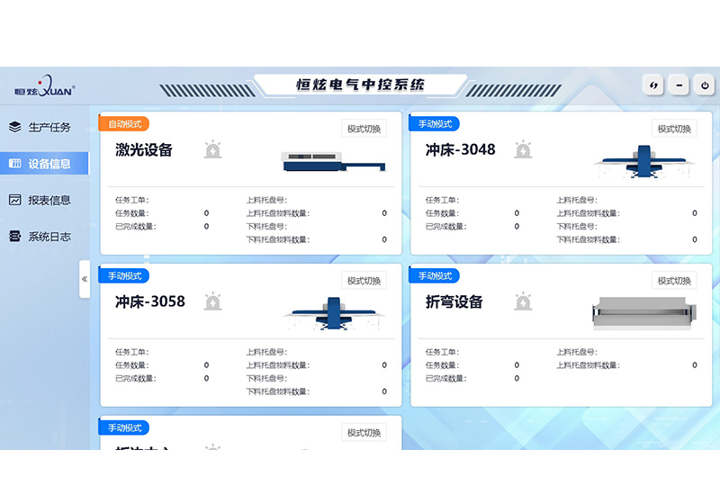中央加工控制系统