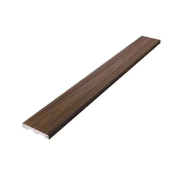 Forest Brown Grooved Edge Capped Composite Decking Board