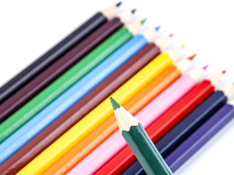 Colored pencil