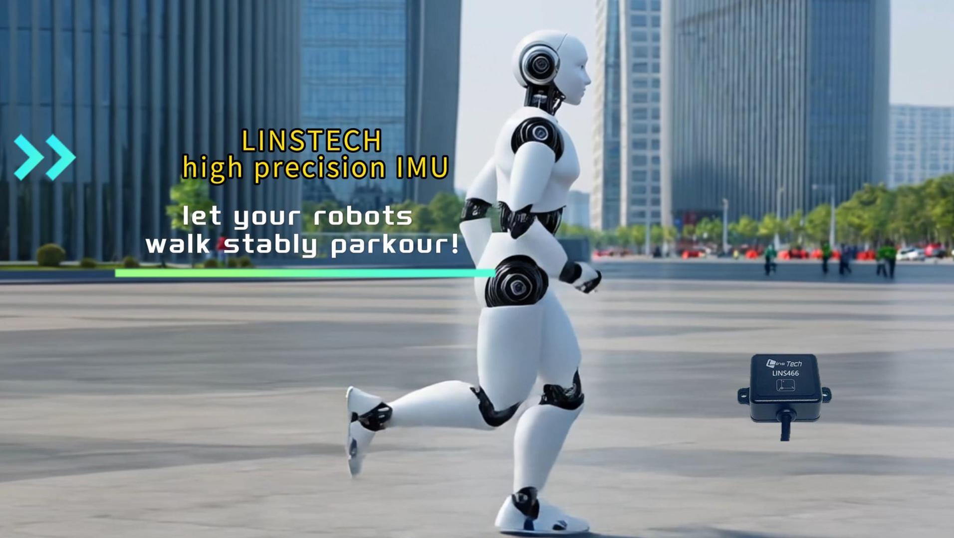 The IMU of LINSTECH makes the "sixth sense" of humanoid robots more accurate and stable