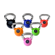 Color Rubber Kettlebell