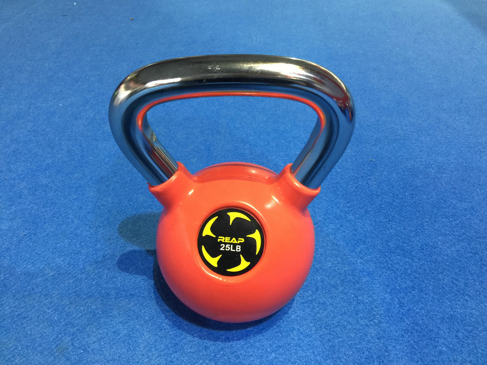 REAP color rubber kettlebell