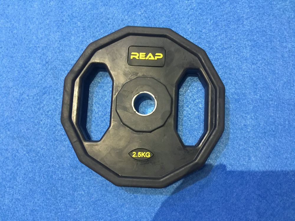 REAP Black rubber plates