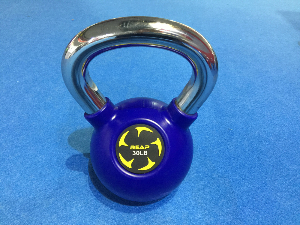 REAP color rubber kettlebell