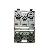 Black Cast Iron Dumbbell Set