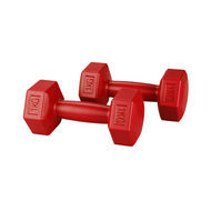 Hex Cement Plasic Dumbbell