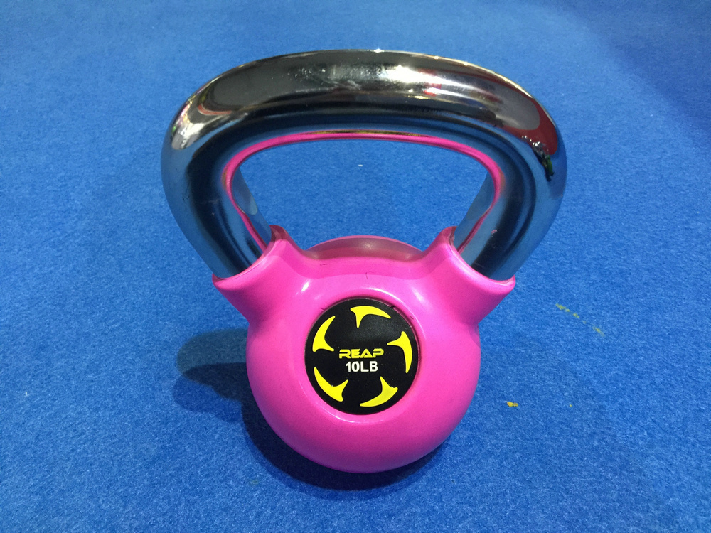 REAP color rubber kettlebell