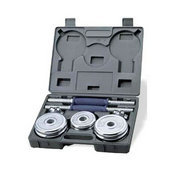 Chrome Dumbbell Set