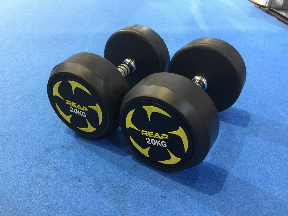 REAP Rubber round head dumbbell