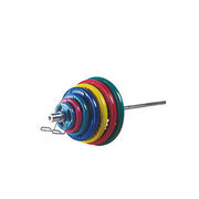 Olympic Rubber Barbell Set