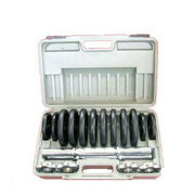Black Cast Iron Dumbbell Set