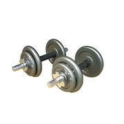 Hammertone Cast Iron Dumbbell Set