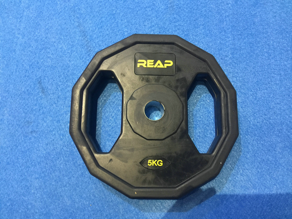 REAP Black rubber plates