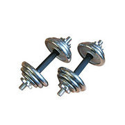 Chrome Dumbbell Set