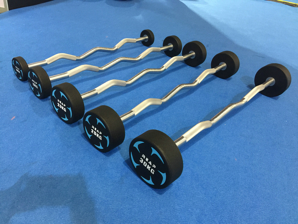 REAP pu fixed barbell curl handle