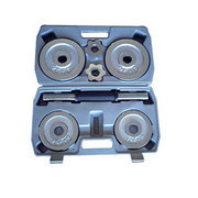 Chrome Dumbbell Set