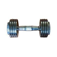 Chrome Dumbbell Set
