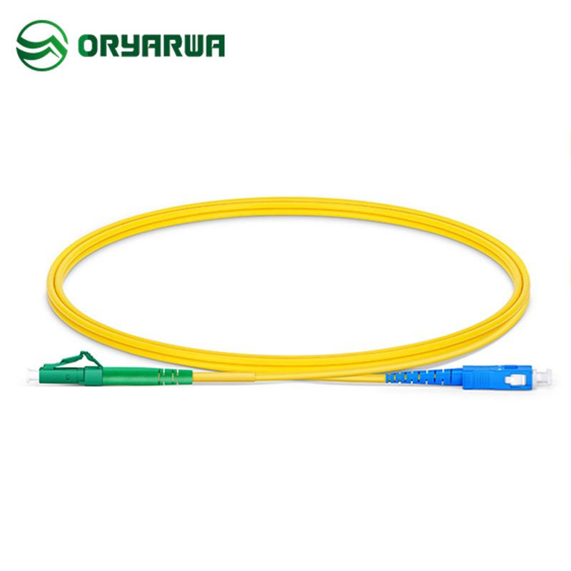 LC APC to SC UPC SX SM Fiber Optic Patch Cord