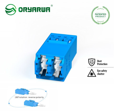 LC Duplex polarity switchable Adapter