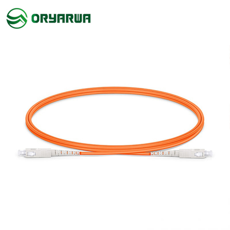 SC UPC to SC UPC SX OM1 MM Fiber Optic Patch Cord