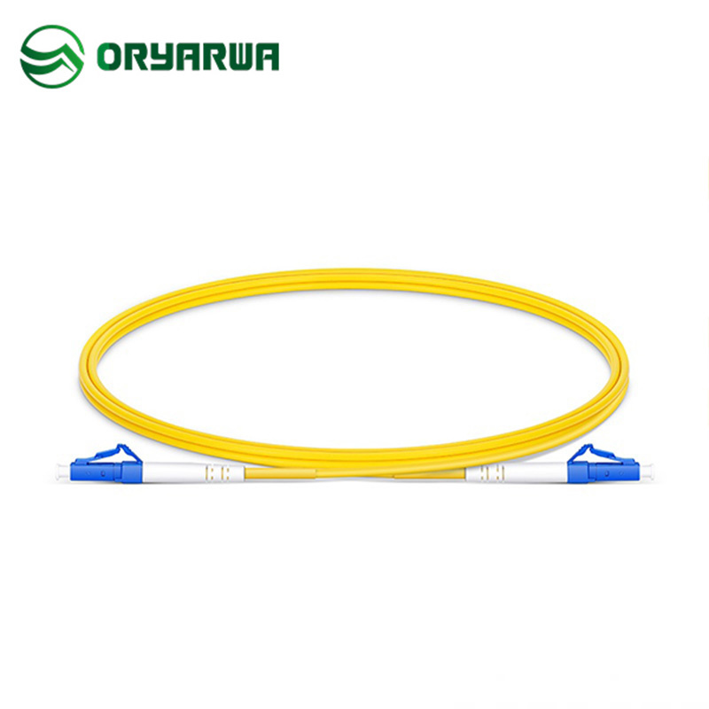 LC UPC to LC UPC SX SM Fiber Optic Patch Cord