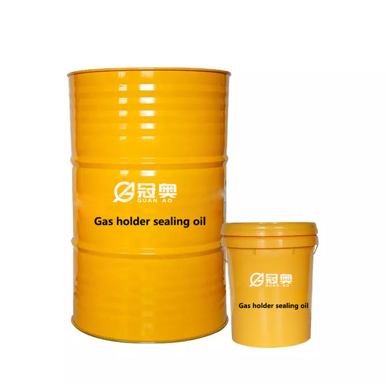 Gas holder sealing oil