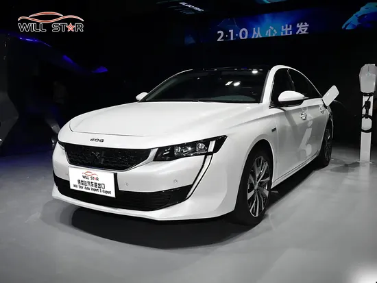 Used Car Dongfeng Peugeot 508L Phev in Stock New Energy Vehicles Sedan Hybrid Car