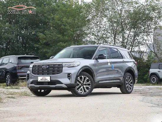 China Factory Wholesale Ford Explorer Cars Gasoline SUV Front Four-Wheel Drive 2.3L Used Cars for Sell