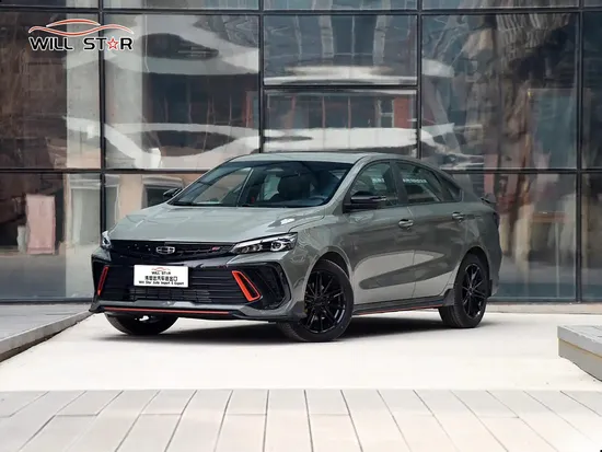 Hot Geely Sedan Binrui High Speed Petrol Sedan Vehicle Auto Car 1.5t Compact Gasoline Car