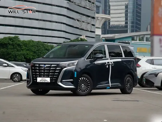 Denza Brand New MPV D9 7 Seats Car Luxury Plug in Hybrid Byd Electric Vehicle for Family Business