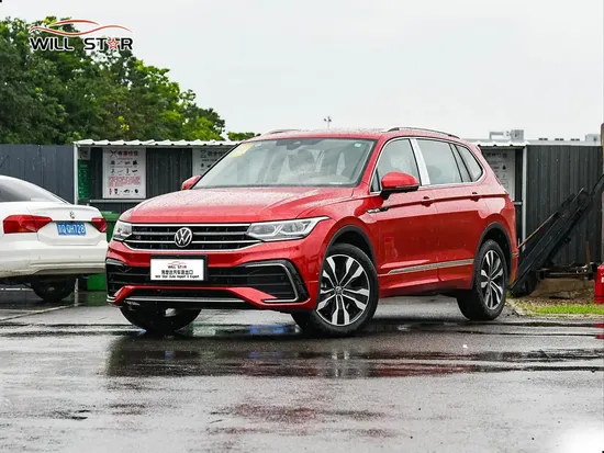 VW Volkswagen Tiguan L 2WD 4-Wheel Drive Petrol Car Gasoline Automotive Large Space Midsize SUV