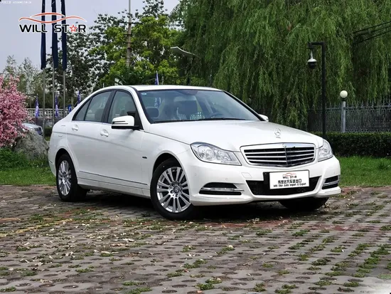 High End Benz C-Class C200 Petrol Engine Vehicle 4-Door 5-Seats Sedan Car for Family Use
