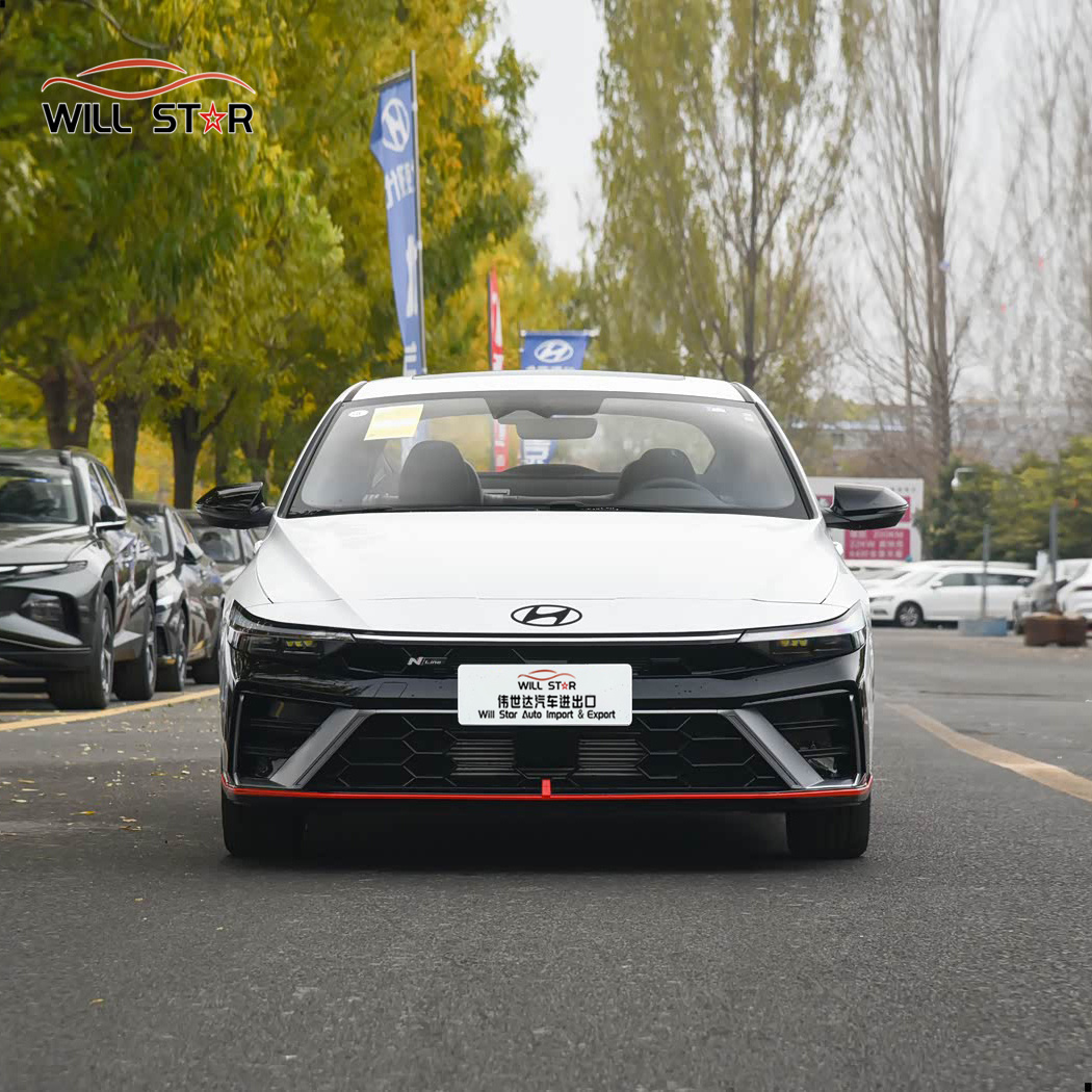 هيونداي إلنترا سيدان مدمجة بمحرك 1.5T مع ناقل حركة أوتوماتيكي، سيارة مستعملة تم تصديرها من الصين