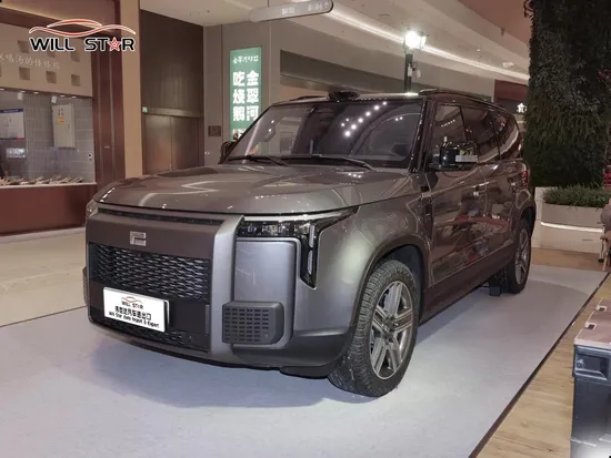 Polestones 01 Jishi 01 Extended Range EV SUV Car Long Range Hybrid Electric New Energy Auto