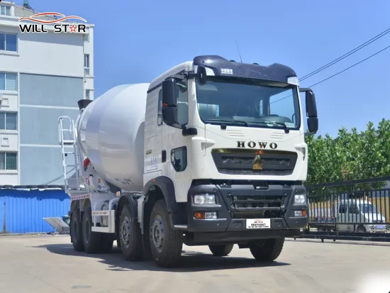Sinotruk HOWO Concrete Wet Dry and Wet Mixer Truck Construction Cement Mixer Tank Truck
