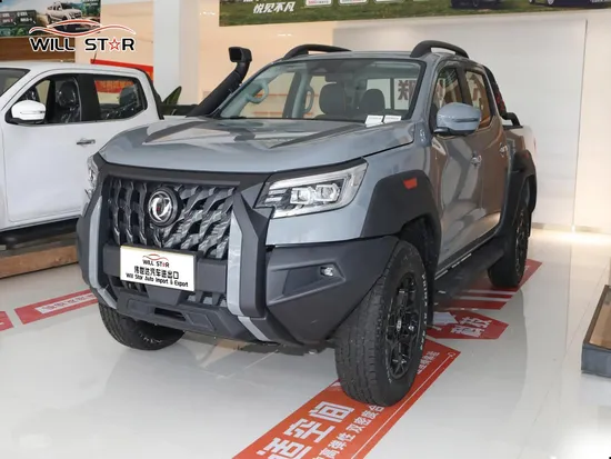 Dongfeng Rich 7 Pickup Truck for Sale 4WD Diesel Euro 4 Emission Gasoline Car