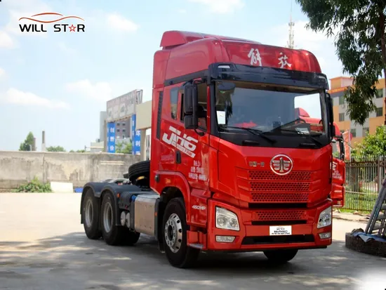 Best FAW Jh6 Jiefang Prime Mover Tractor Diesel Engine Truck Vehicle Heavy Duty Head Tractor
