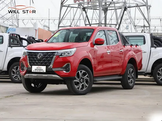 Pickup Truck Dongfeng Rich 7 Diesel Gasoline Engine Automatic High Performance Used Car for Sale