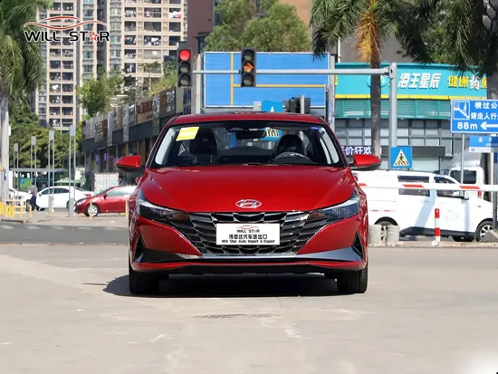 Hyundai Used Petrol Gas Cars Elantra 1.5L 115HP 84kw 144nm 5 Seater Hot Sale Auto