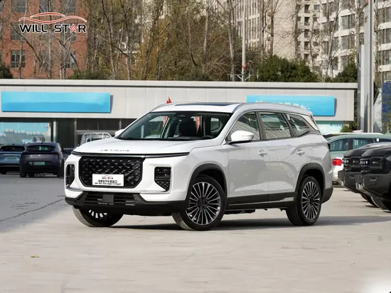 Jetour Shanhai L9 Car Medium SUV Petrol Electric Plug-in Hybrid Vehicle Right-Hand Drive Auto Car