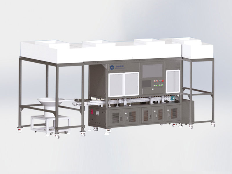 Automatic polycarbonate infusion plug visual inspection machine