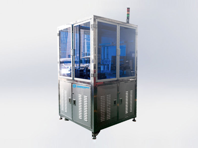 Automatic vat lid visual inspection machine