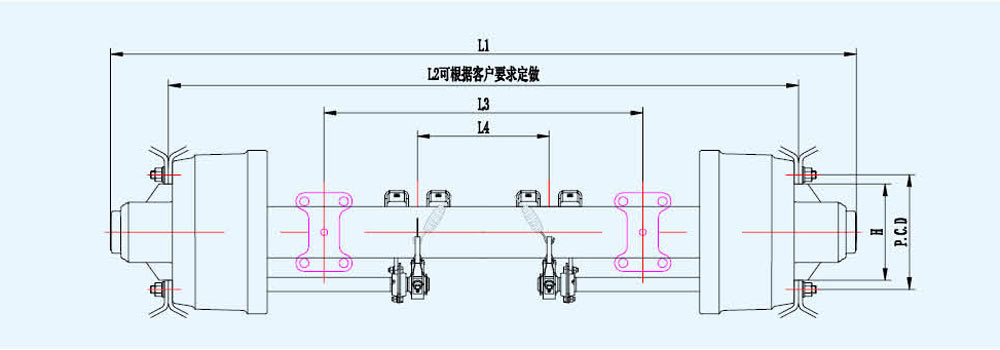 外置式制動鼓系列