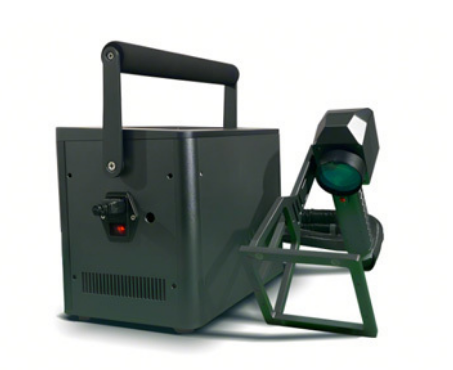 Worker operating Udibo Handheld Laser Marker on metal surface - Portable Industrial Marking Solution
