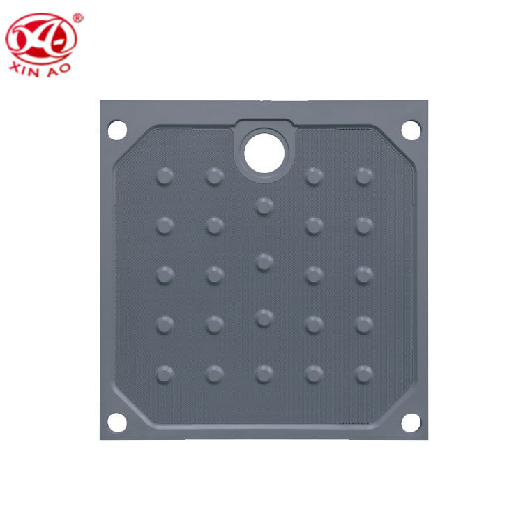 Filter press plate